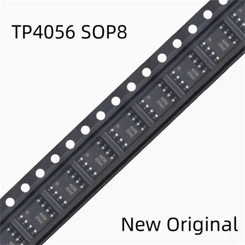 xkss 10pcs  New Original TP4056 ESOP-8 1000mA Single Lithium-ion Battery Constant Current Constant Voltage Linear Charger Chip