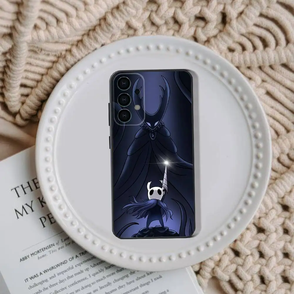 Casing Ponsel Game Hot H-Hollow K-Knight untuk Samsung Galaxy A 91,80,73,72,71,53,52,51,22,5G Sampul Hitam Lembut Tahan Benturan