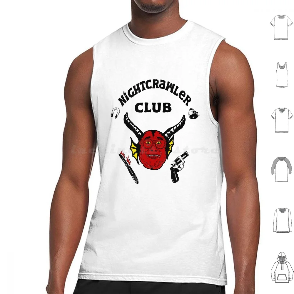 Nightcrawler Club Tank Tops Vest Sleeveless Nightcrawlers It S Always Sunny Danny Devito Iasip Netflix Rum Ham Nightman Cometh