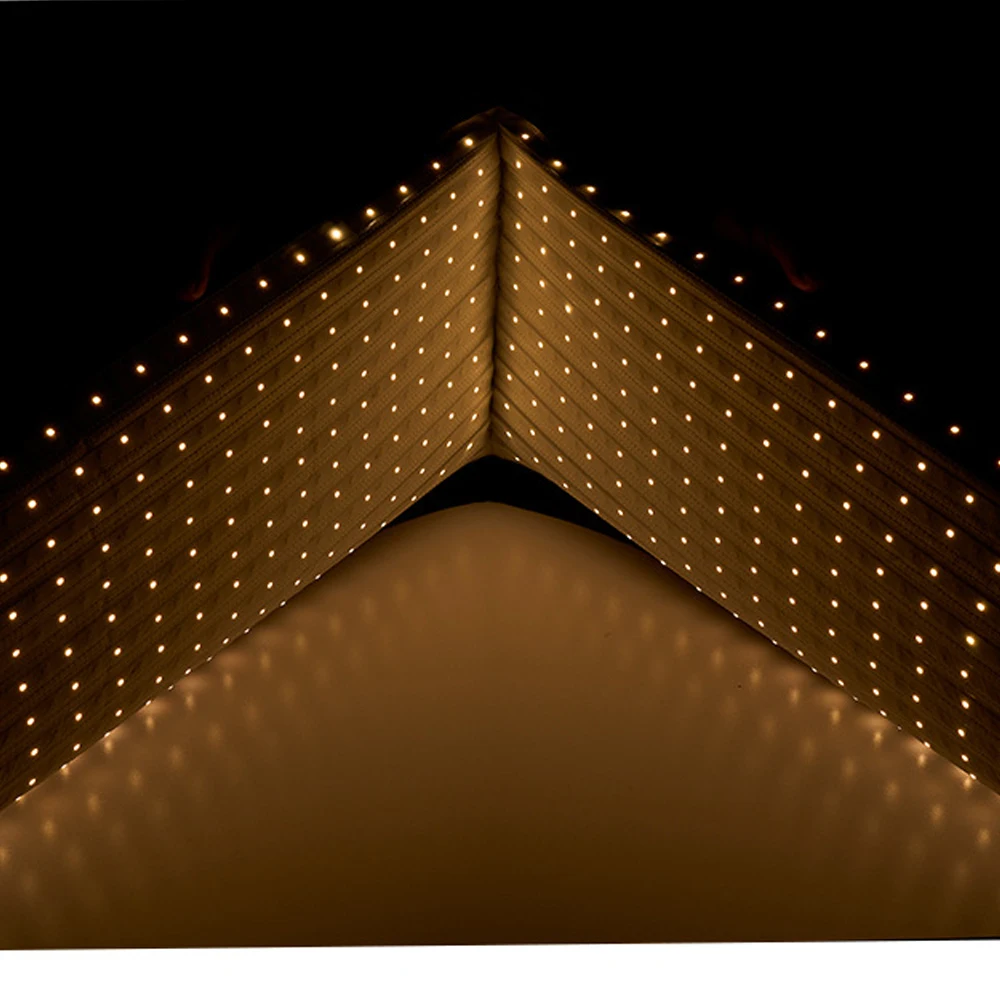 150 واط مرنة LED الفيديو الضوئي ثنائي اللون المتداول فليكسي القماش مصباح مع العسل شبكة سوفت بوكس تحكم APP لاستوديو الصور