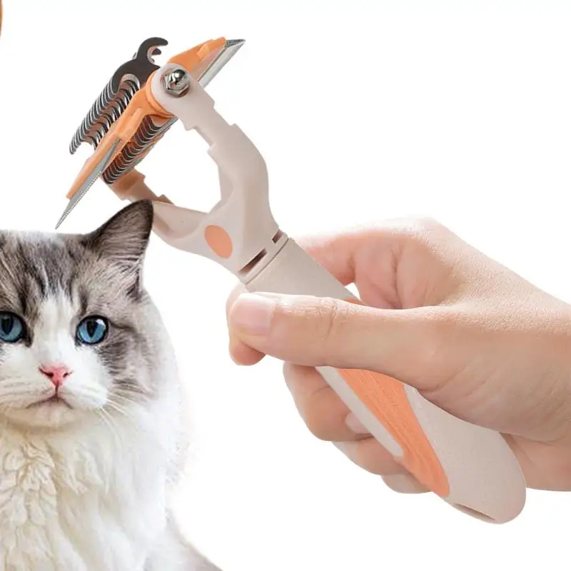 

Cat Brush Dog Brush Knot Opening Hair Remover Groomer Products for Cleaning Maintenance Daily Brushing Pre-Bath Pet Care Home
