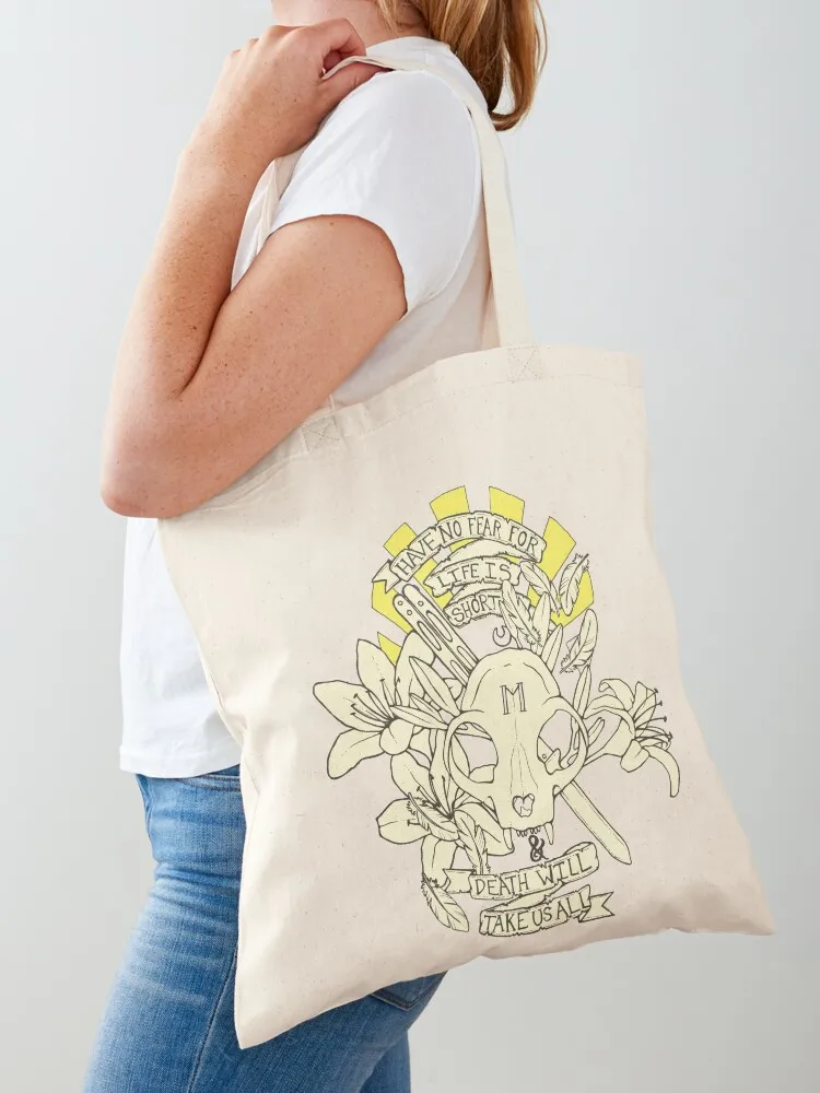 

Death will take us all Tote Bag Women's tote bag Eco bag great women