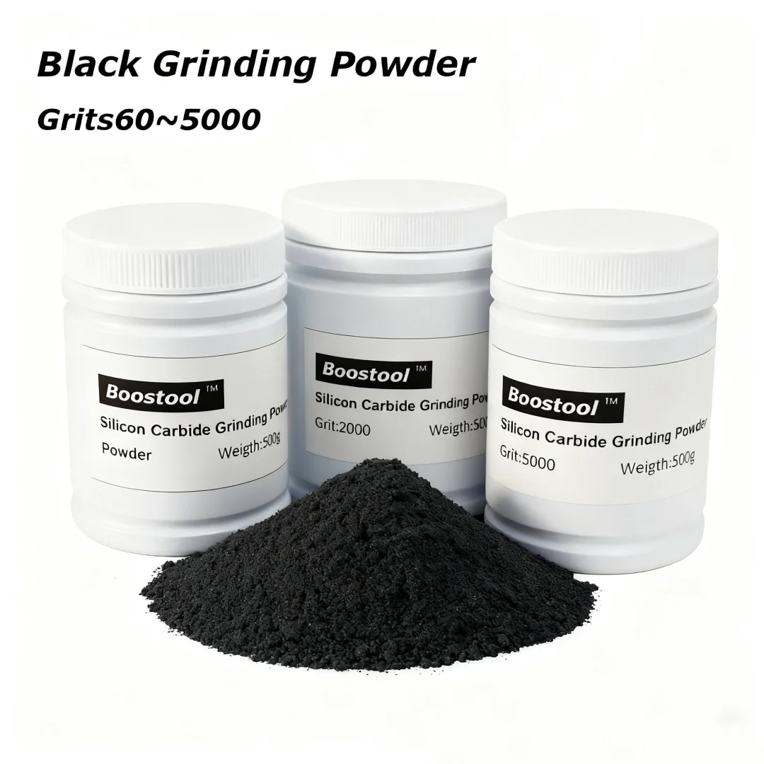 500g Black Carborundum Grinding Powder Grit60~3000 For Vibration Tumbler Machine Abrasive Tools Jadeite Jade Agate Polishing