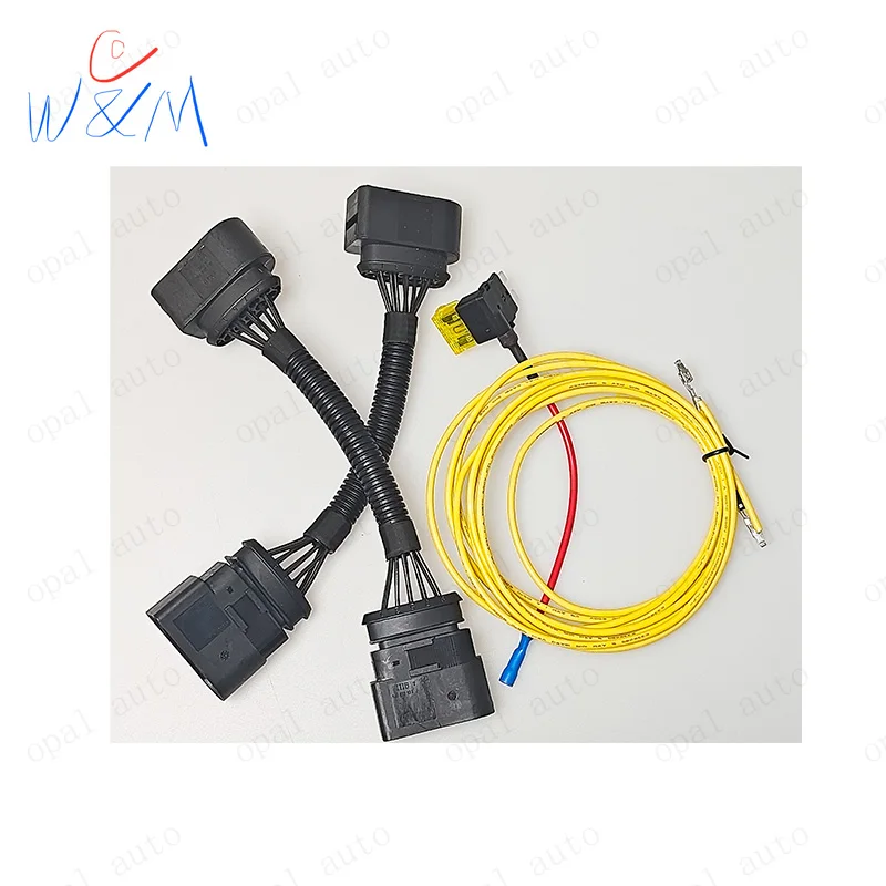 Wire Harness Connector for VW Transporter T5 Headlight Conversion T5.1 T6 Facelift Adaptor