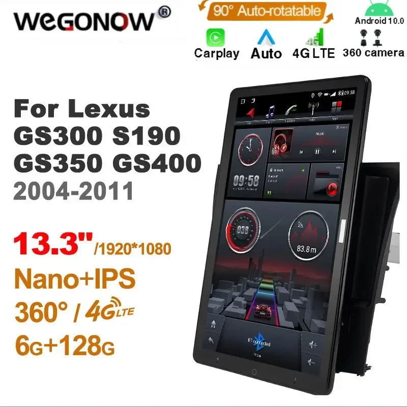 

Android10.0 Ownice автомобильное радио для Lexus GS300 S190 GS350 GS400 GS430 GS450h GS460 GS 300 III 3 350 400 430 450h 460 без DVD