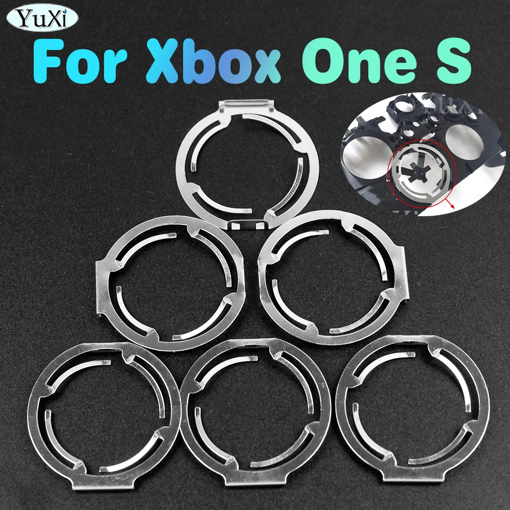 

5Pcs D-pad Button Holder Ring For Xbox One S Slim Directional Key Metal Bracket Gamepad Controller Middle Frame Dpad Rings