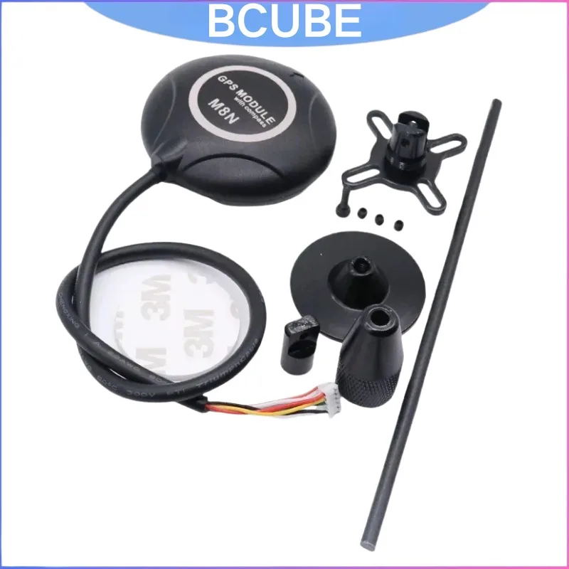 B-CUBE M8N GPS Module with Compass, Metal Holder for APM 2.8 Pixhawk 2.4.8 PX4 Flight Controller