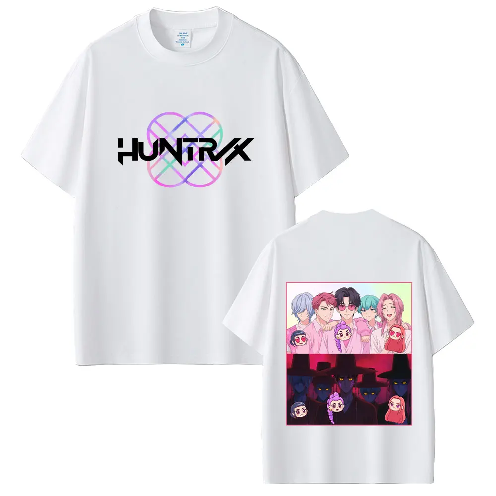 

KPop Demon Hunters T-shirts Saja Boys Tee Shirt Rumi Mira Zoey T-shirt Men Women Cotton Casual Cartoon Short Sleeve Tshirt Tops