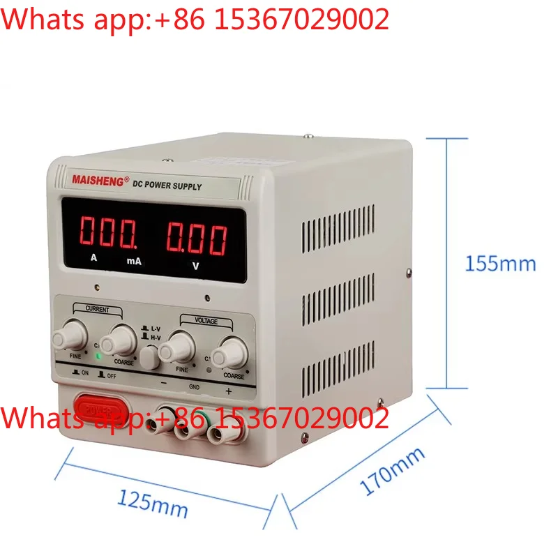 

MS303D MS305D MS3010D Switching DC Regulated Power Supply Adjustable 30V 3A5A10A