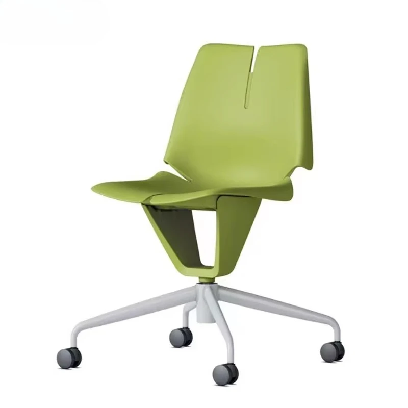 Fashion Conference Chair Office Reception Negotiation Chair with Bag Hook for Reading Room Training