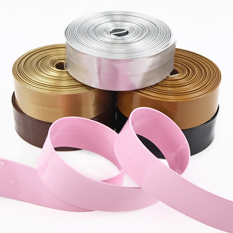 

5/8/10/15/20/25/30mm Ribbon Decoration Synthetic PU Webbing By Meters Necklace Jewelry Leather Lace Ribbons Tape Sewing Material