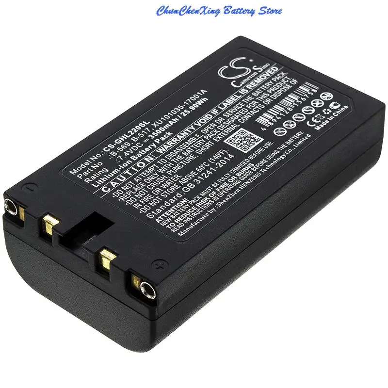 Cameron Sino 3500mAh Battery for Graphtec GL200 GL200A GL220 GL220E GL240 GL500A GL800E GL820  GL840 GL900 gl840 GL820E GL900E-8