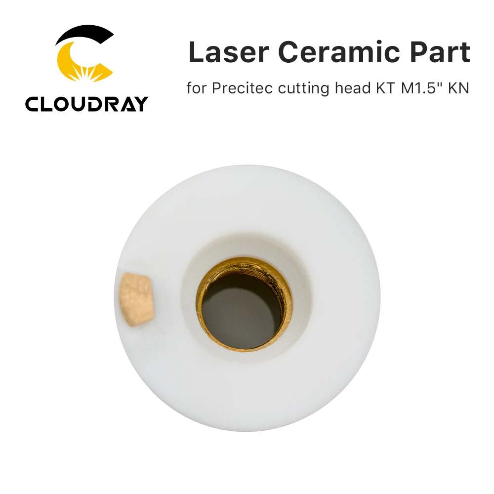 Imagem -03 - Cloudray-pt 3d Laser Suporte de Bico de Cerâmica Proteção m6 Thread Dia 17.1 mm 14 mm Precitec Cabeça Part