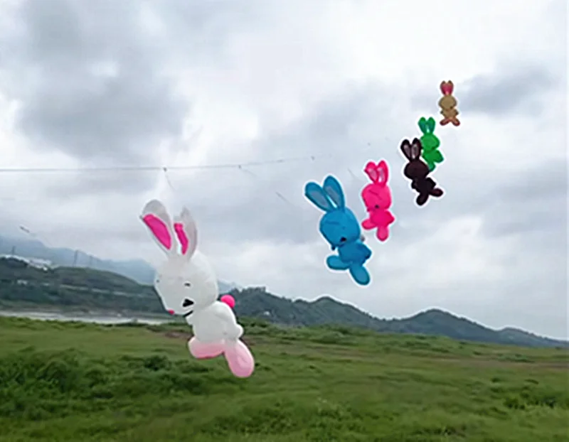 Conigli aquiloni volanti per adulti aquiloni ciondolo aquiloni a vento professionali aquiloni giganti giochi gonfiabili drago aquilone volantine cometa