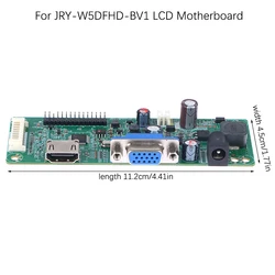 Placa base LCD para JRY-W5DFHD-BV1, pantalla de 23,8 pulgadas, accesorios para equipos