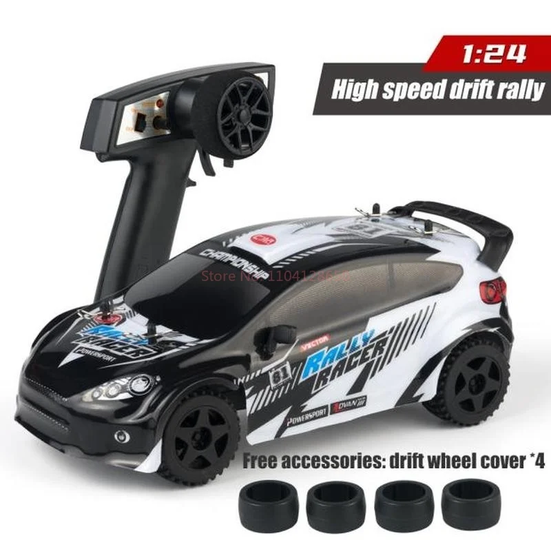 Pinha rc profissional drift carro sg2410 controle remoto roda traseira câmera puxar carro simulação modelo de controle remoto carro