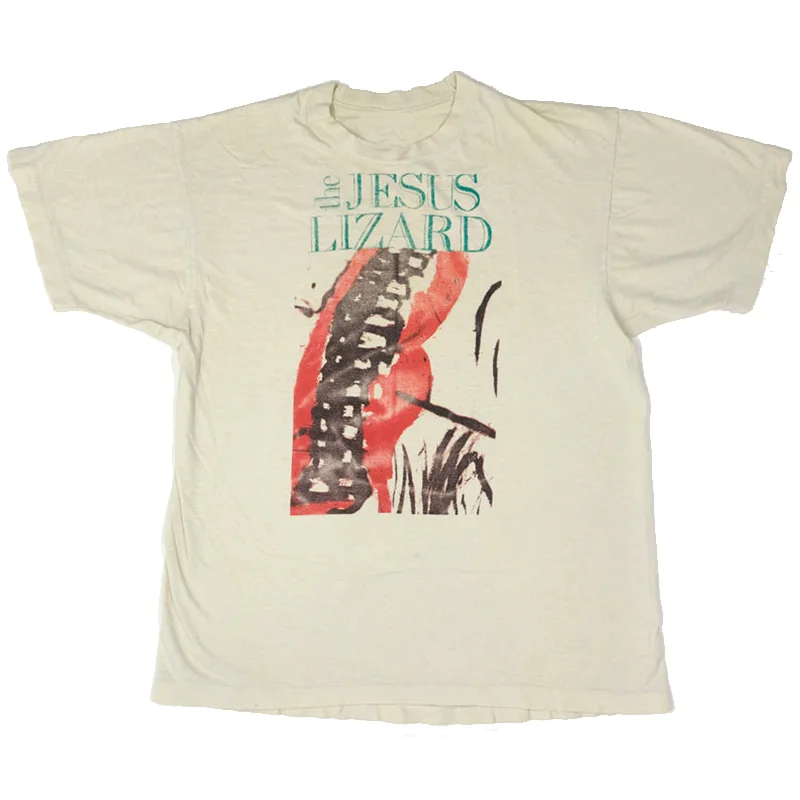 

Lizard Gladiator Boiler er 992 American Retro Oversize High Street Vintage ort Sve T Cotton round Ne T-irt for Y...