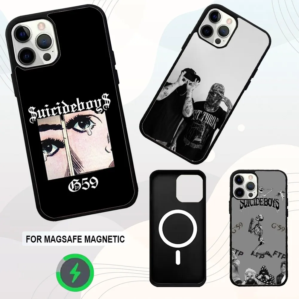 

New World S-Suicideboy Phone Case For iPhone 16e,16,15,14,13,12,11,Plus,Pro,Max,Mini Magsafe Magnetic Wireless Charging