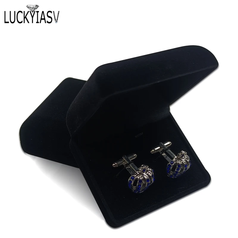 10pcs/lot Geschenk Box for Manschettenknopfe cufflinks Storage Box Jewellery Cuff Links Gift Organizer Packaging Box Case