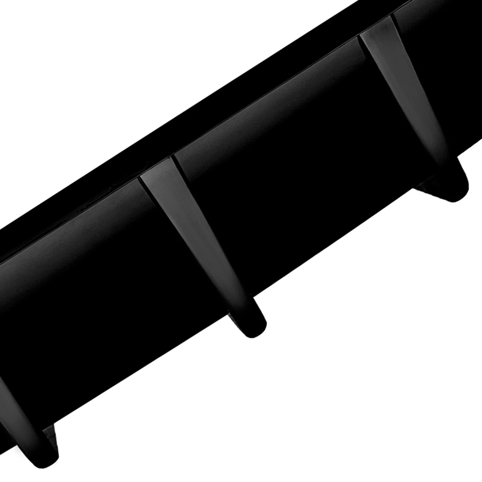 

Rear Bumper Diffuser Splitters Lower Lip For Mazda MX-5 Miata NC 2006-2015 Glossy Black/Carbon Look Spoiler Vent Frame Cover