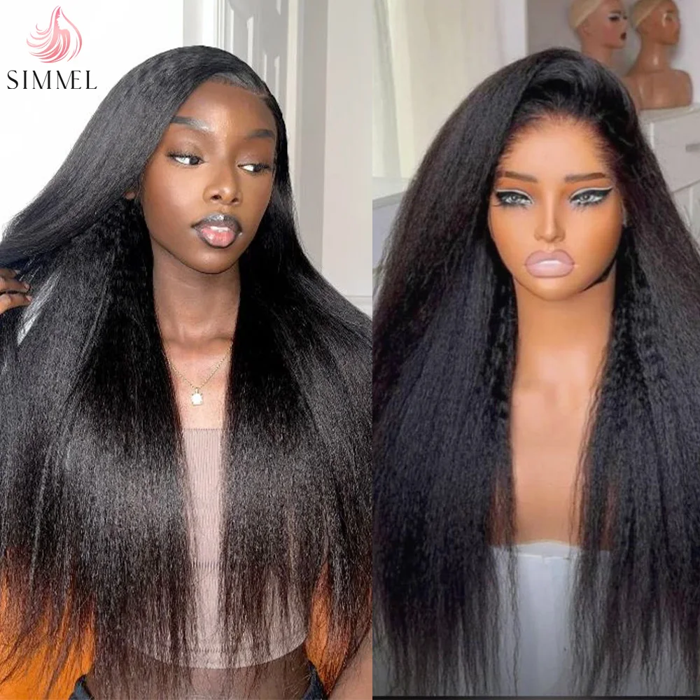 perruques-lace-front-13x4-cheveux-humains-raides-kinky-pre-pluckees-densite-180-raides-yaki-transparentes-30-pouces-cheveux-remy
