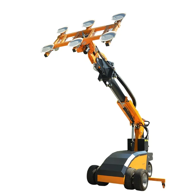 

Electric Glazing Robot 300kg 600kg 800kg Glass Lifter Self-Propelled Vacuum Suction Lift for Window Installation Factory Direct