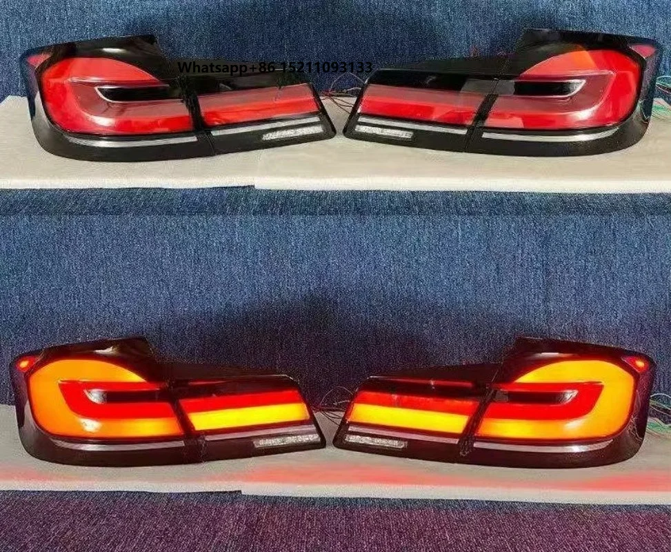 Modified Flowing Rear Taillight Assembly for Retrofit/Upgrade