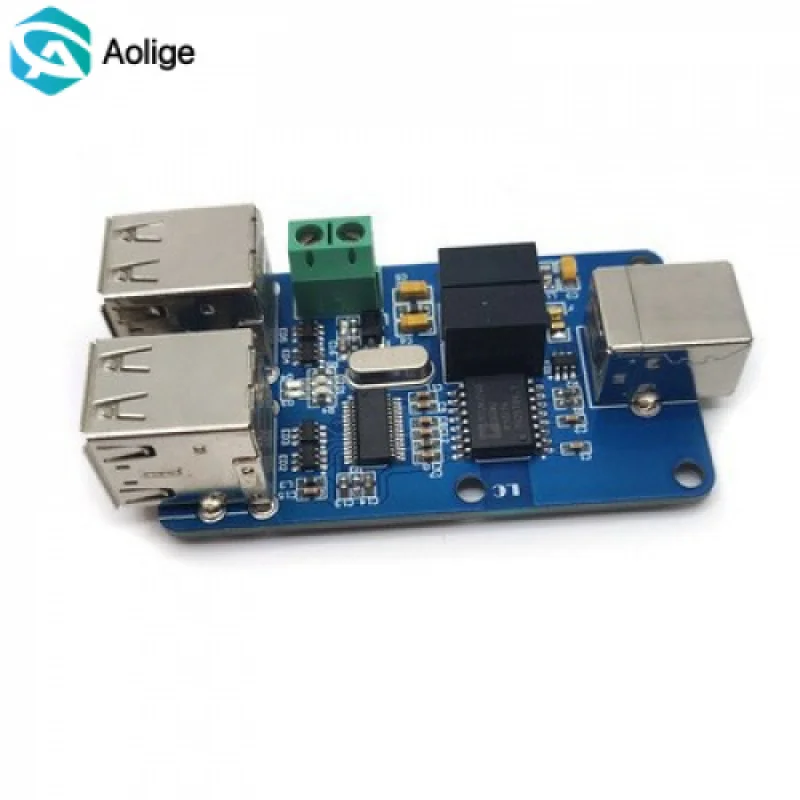 

Четырехъядерный USB-изолятор USB-концентратор, изолирующий модуль, плата защиты связи ADUM3160/ADUM4160