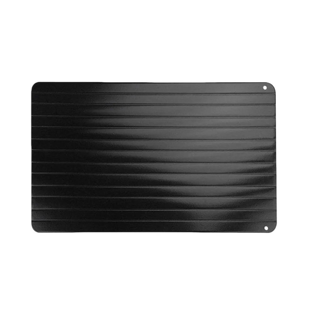 Aluminum Defrosting Tray for Meat Fish and Meals Quick Thawing Plate for Natural Thawing Without Energy Consumption