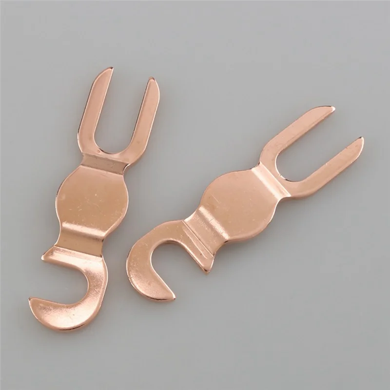 HiFi Audio Speaker Binding Post Bridge 5N KTV Speaker Cable Jumper U Fork Audio Terminal Connector-A