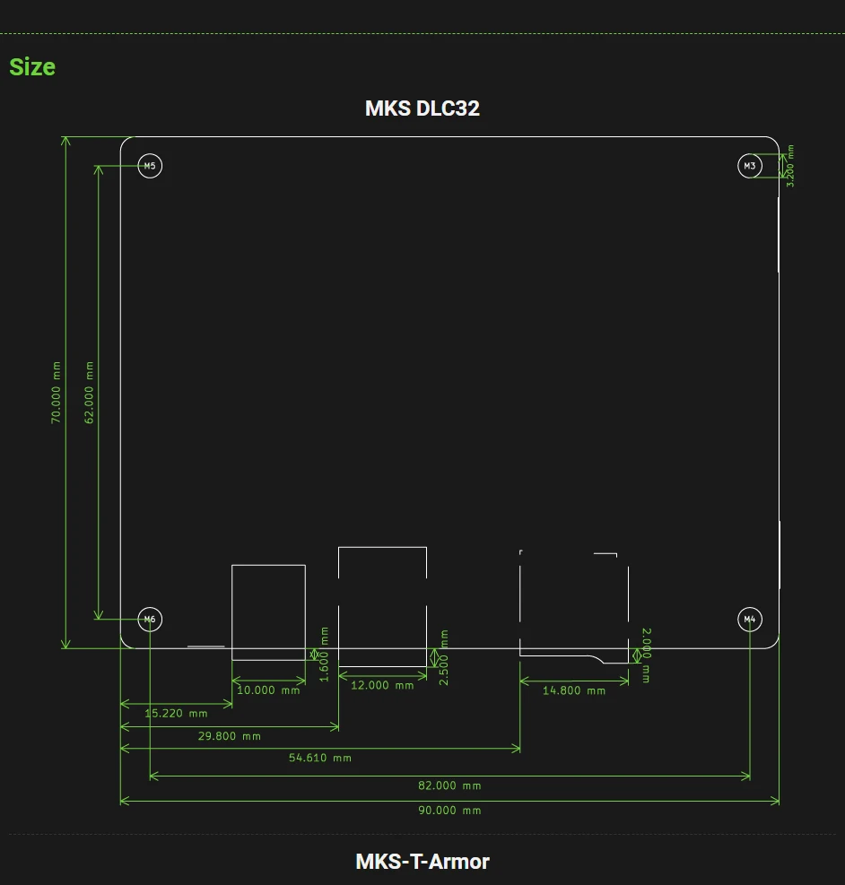 Makerbase MKS DLC32 Grbl-Controller funktioniert für Laser und CNC mit ESP32 WIFI und TS35/24 Touchscreen für Lasergravurmaschine – Detail 6