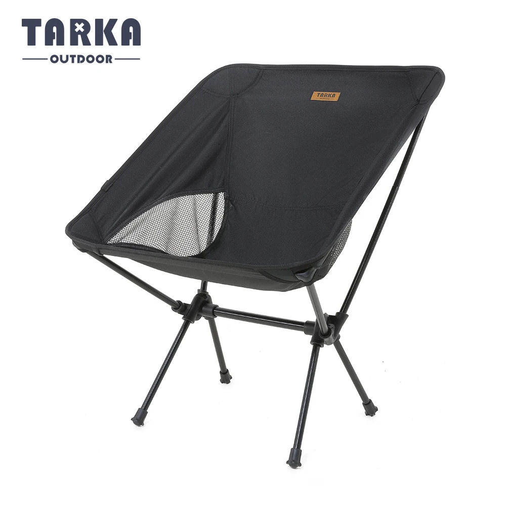 TARKA Opvouwbare campingstoelen Set Lichtgewicht klapstoel Ultralichte backpacken Maanstoelen voor tuinpicknick Strandvissen
