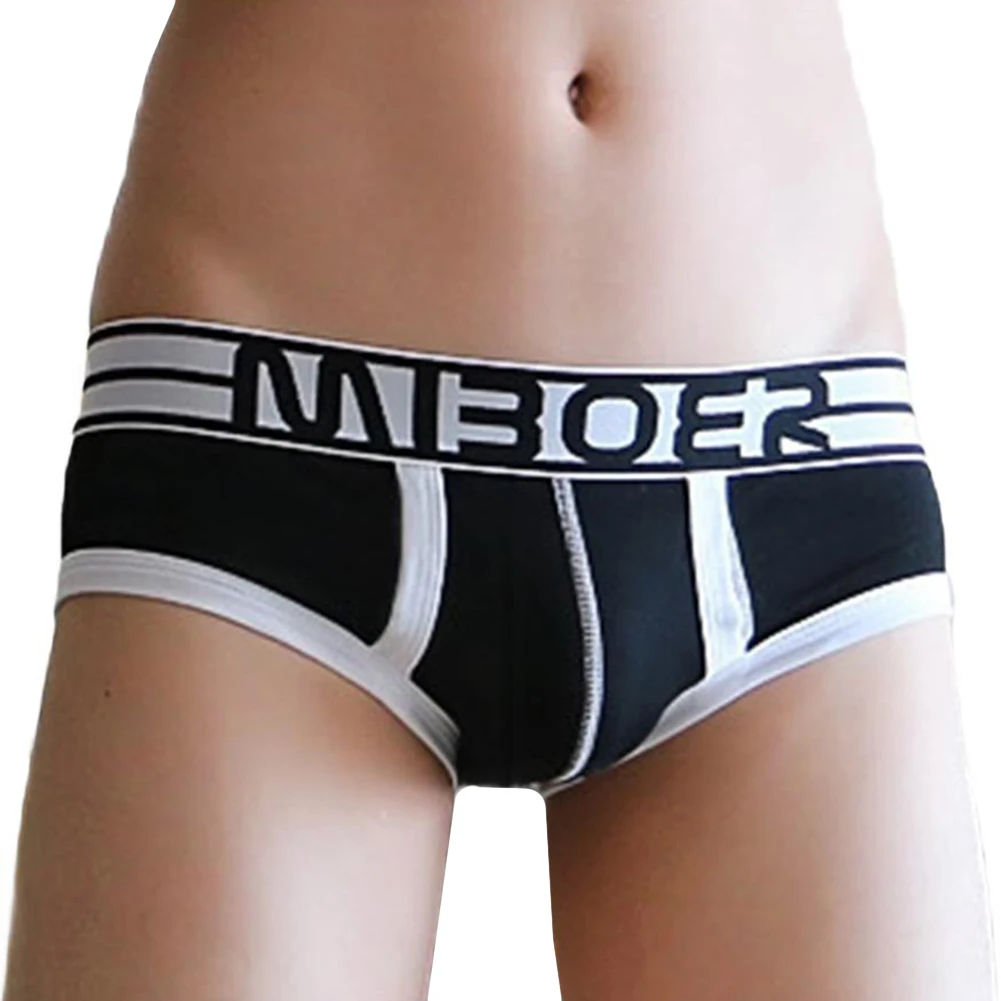 

Men's Panties Sexy Lingerie Breathable Underpants Ultra-Thin Underwear Male Comfortable Cotton Briefs Gay Sissy Pouch Trunks