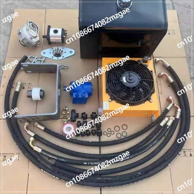 Air suction planter retrofit hydraulic kit