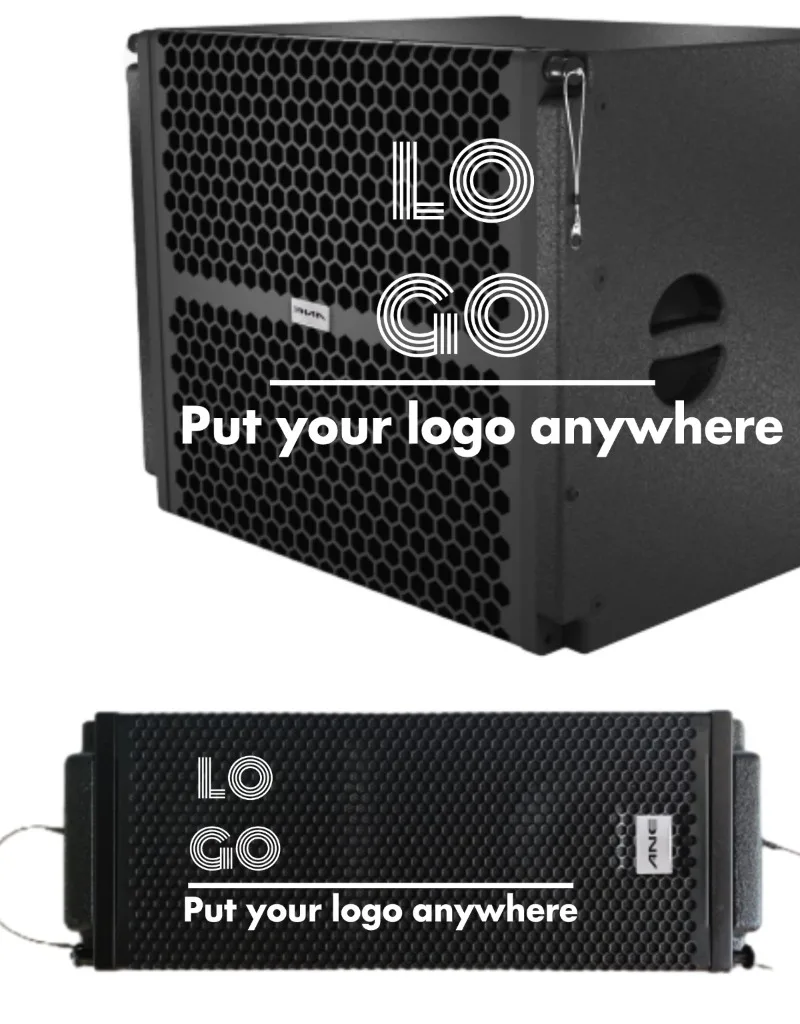 Professional 15-Inch Multi-size Passive Line Array Speaker /wi-fi 500W Output Durable Wood Construction Outdoor Use Hi-Res Audio