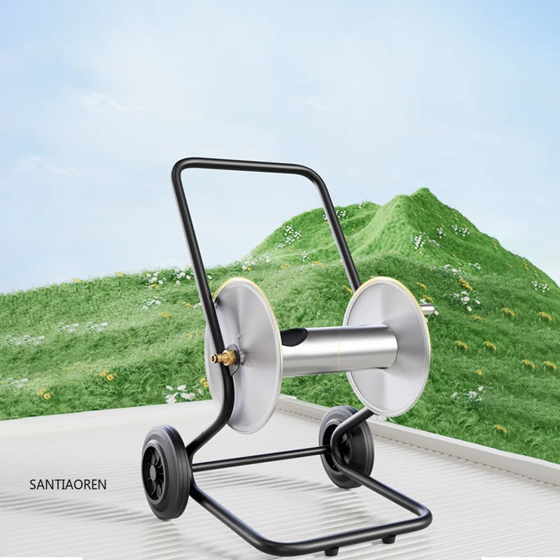 

Retractable Automatic Hose Reel Pipe Water Reel Hose 100 Ft High Quality High Pressure Washer Retractable Garden Water Hose Reel