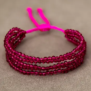 8 best sales braccialetti di perline rosse - №4