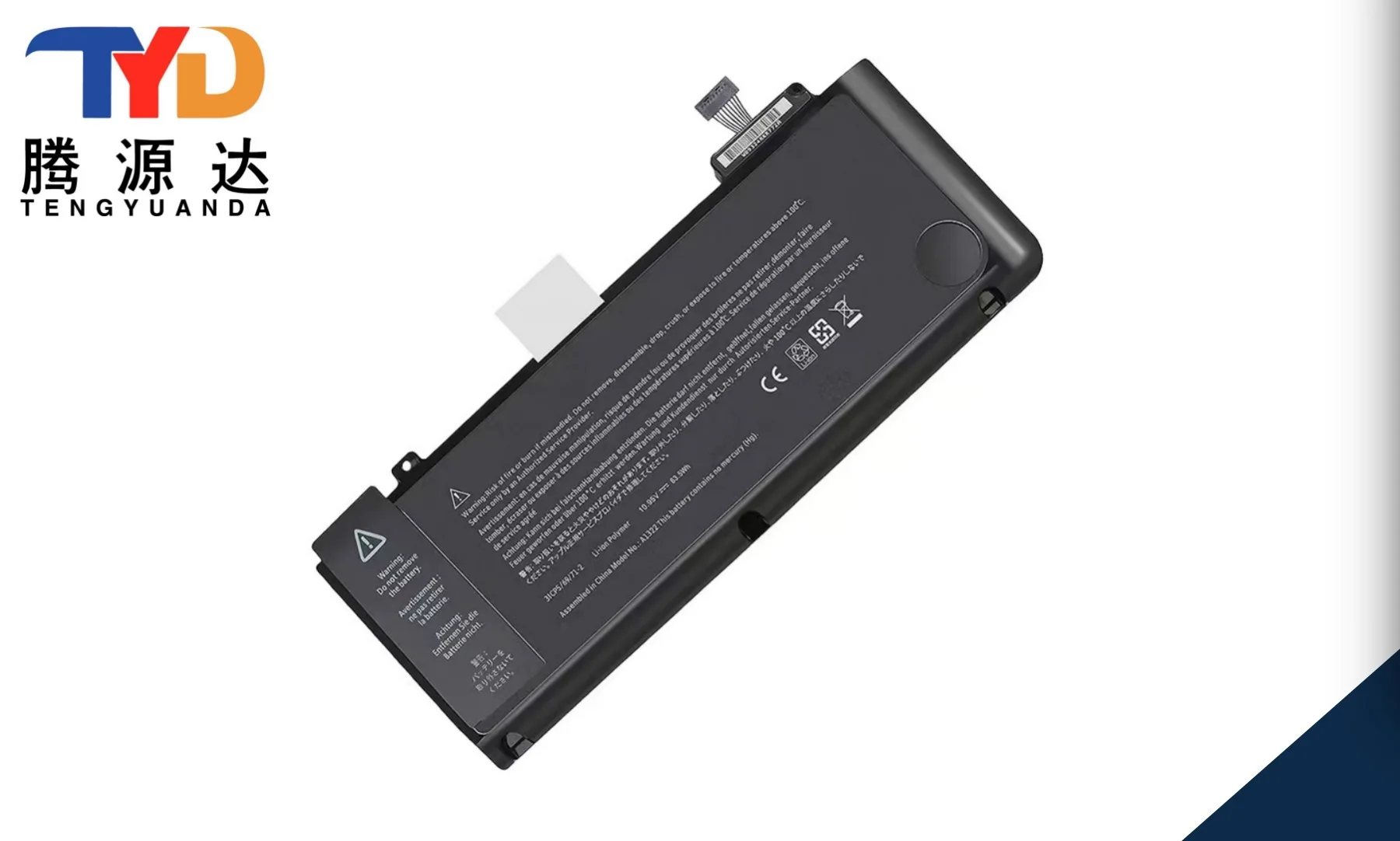 A1322 A1278 Laptop Battery for Apple 2009 2010 2011 2012 MacBook Pro 13 inch fits MB990LL/A MB991ll/A MC374ll/A 10.95V 63.5WH