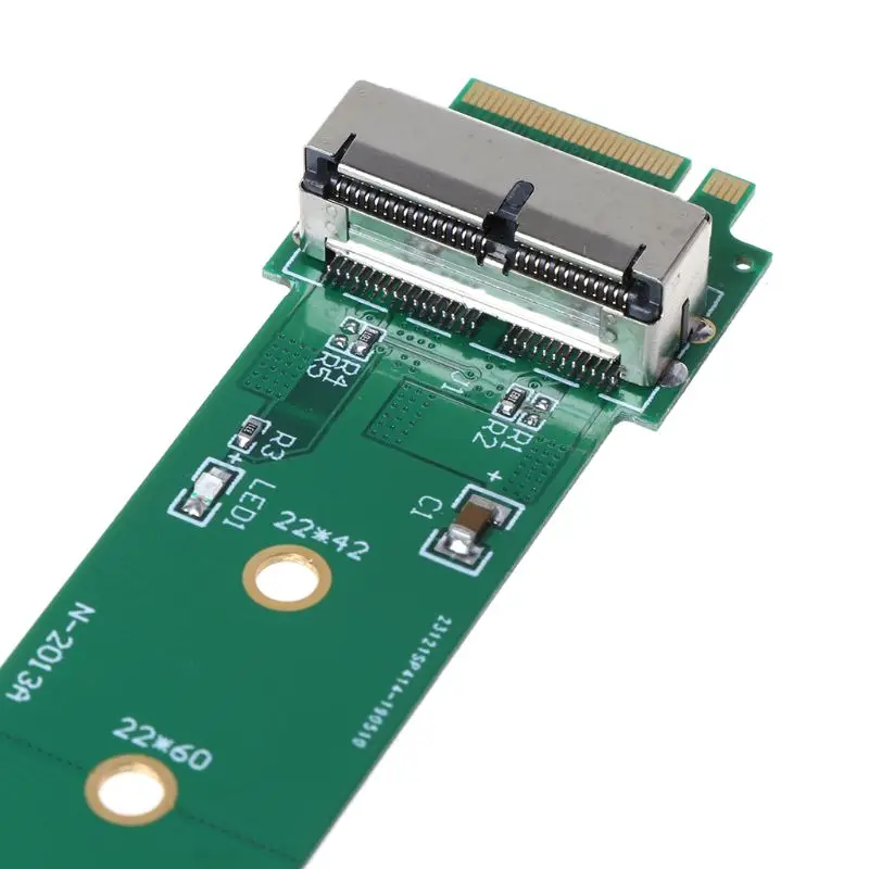 for MACBOOK Air Pro 12+16 Pins SSD to for M.2 for KEY for M (NGFF) PCI-e Adapter Converter Card for PC Computer Accessor