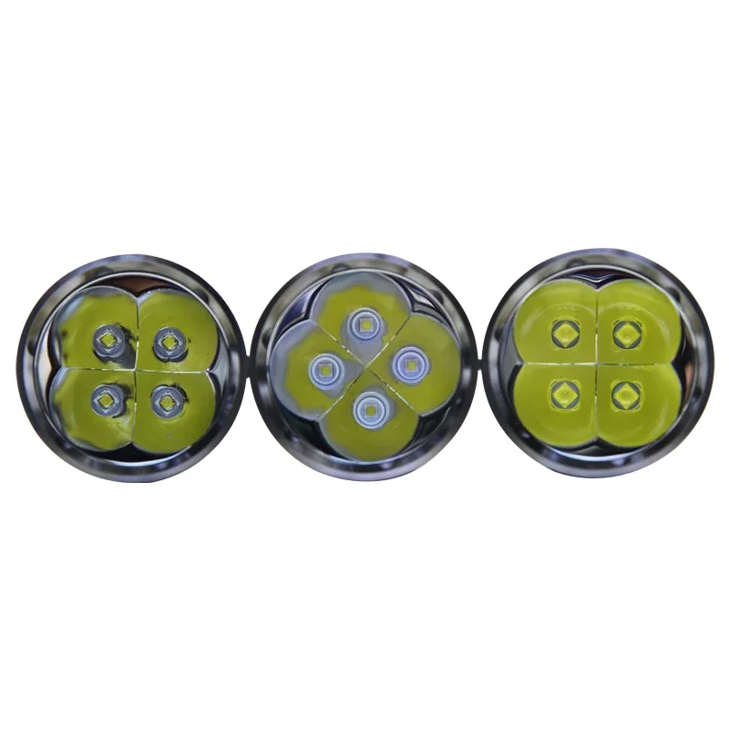 Haikelite HK04 4 x XHP50.2 13000LM Anduril UI Super Bright Flashlight - Desert 6500K