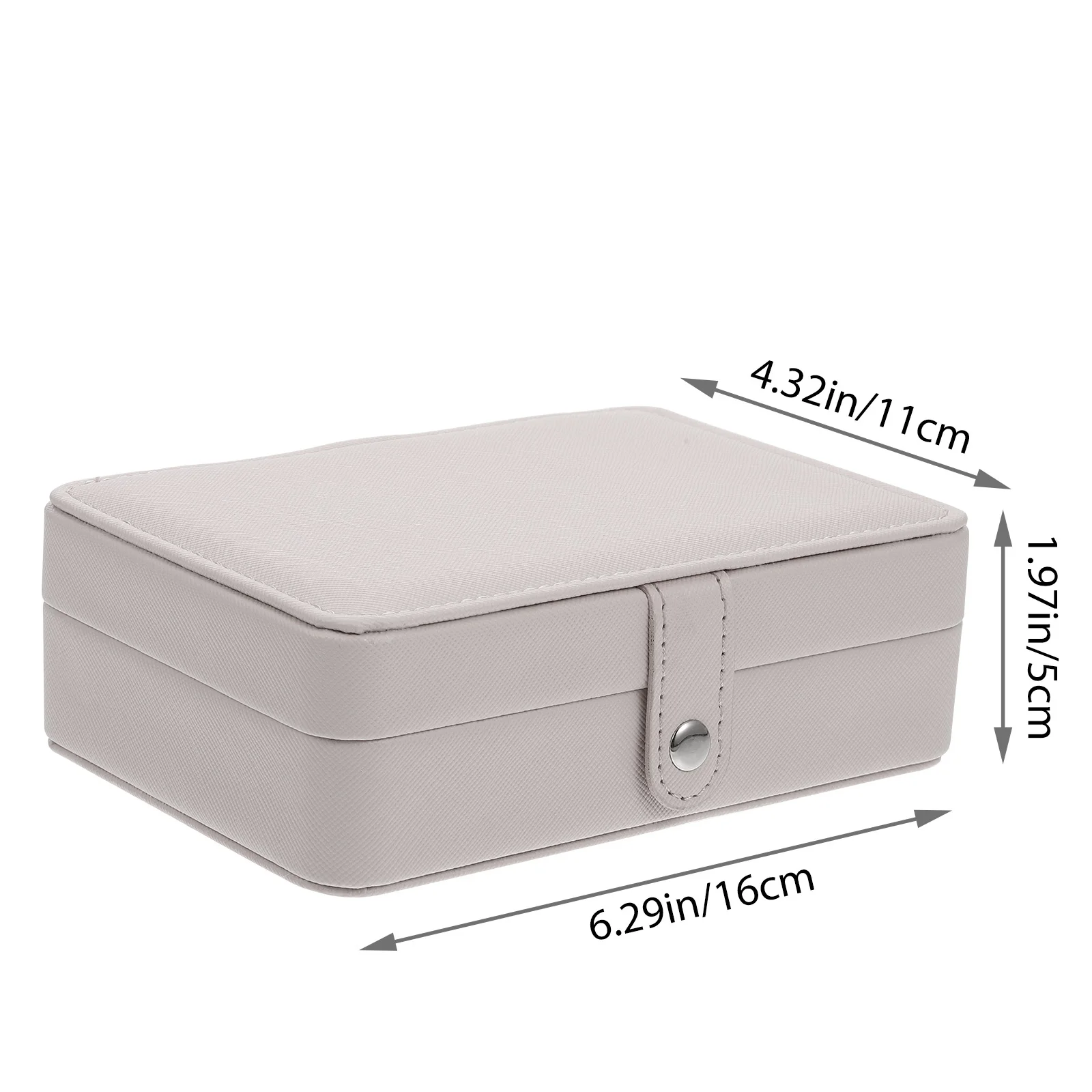 1Pcs Simple Design Multipurpose Jewelry Organizer Box for Earrings Rings Necklaces Bracelets Home Decor Storage Case