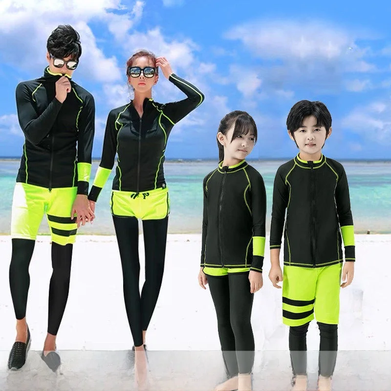 

Гидрокостюм для плавания и дайвинга с длинными рукавами и штанами для мужчин и женщин, нейлоновый, для серфинга, защита от медуз, быстросохнущий