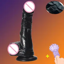 Huge Realistic Big Black Dildo Spot  Anal Dildos Gode with Suction Cup Eggs Erotic Adult Penis Sex Toys for Women Sex products