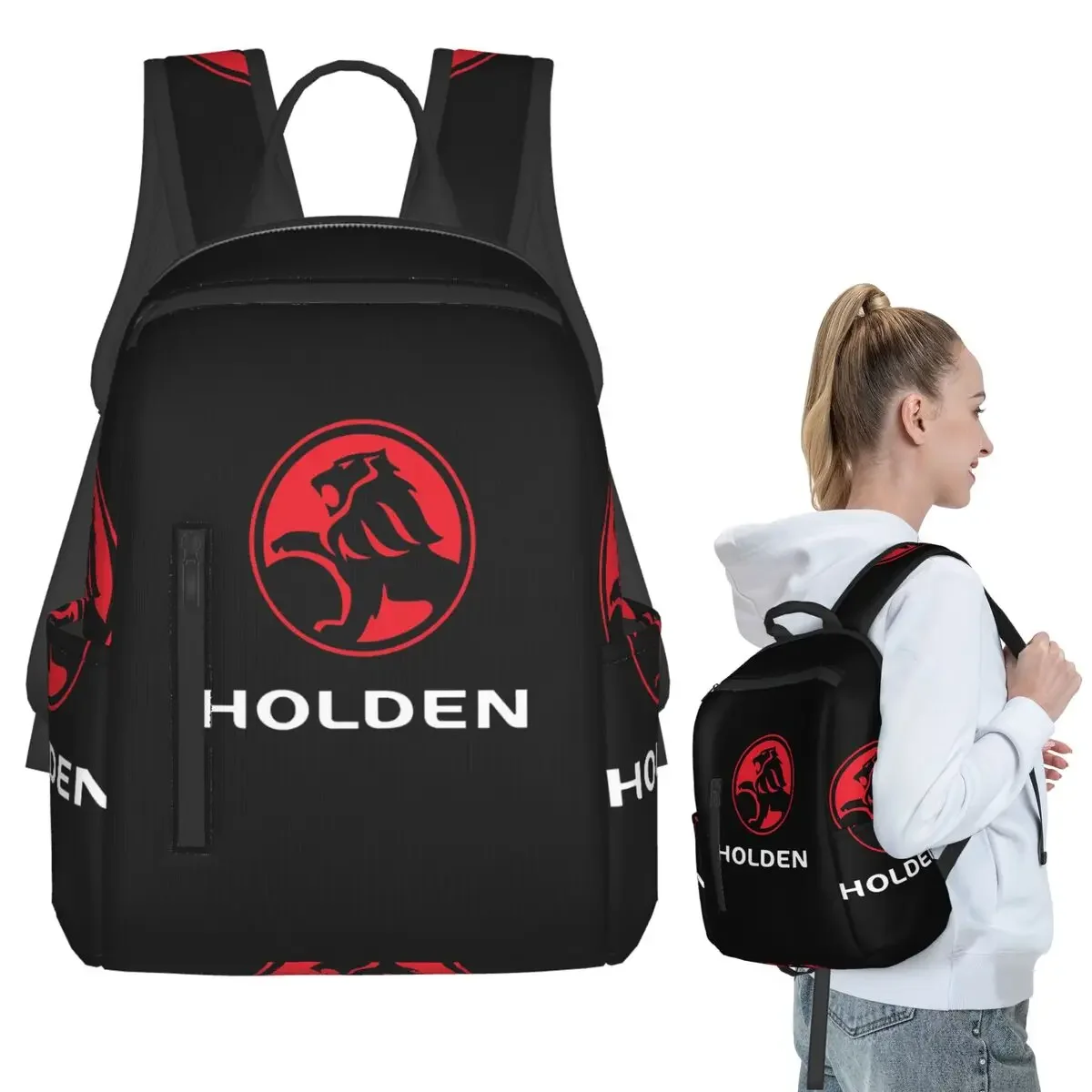 Best Seller Holden Logo Merchandise Backpack Student BookBag Children School Bag Laptop Shoulder Bags Men Women