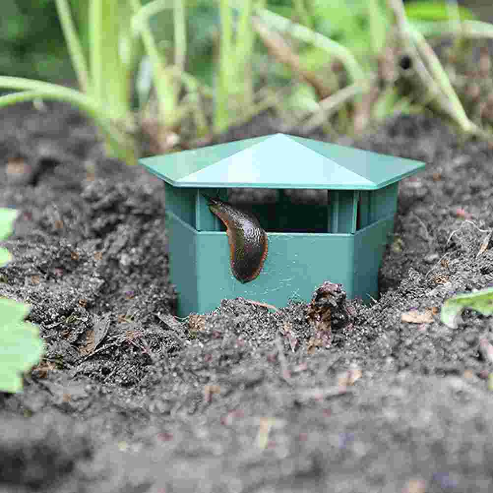 4 Pcs Insect Trap Random Color Snail Safe Snails Tools Garden Control Container Simple Plastic Catchers Practical Killer