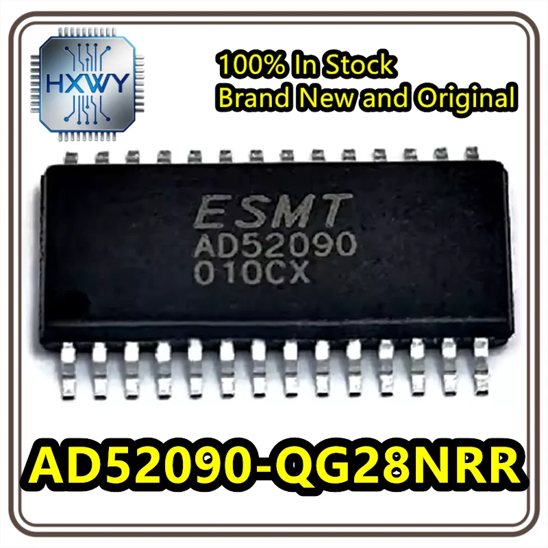(5/20 pieces) AD52090-QG28NRR AD52090 TSSOP28 Class D Stereo Audio Amplifier Chip Brand New In Stock