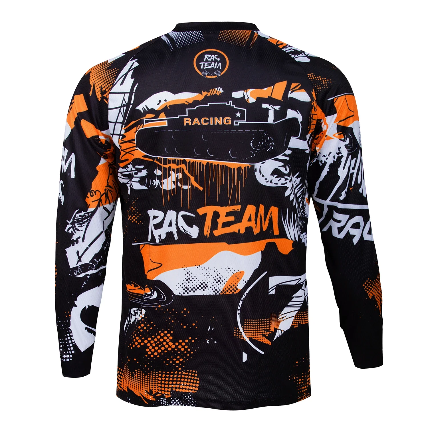 Profi-Motocross-Shirt mit langen Ärmeln, Mountainbike-Downhill-Trikot, Cross-Country-Fahrrad-Rennshirt, schnelltrocknendes Mountainbike-T-Shirt – Detail 15