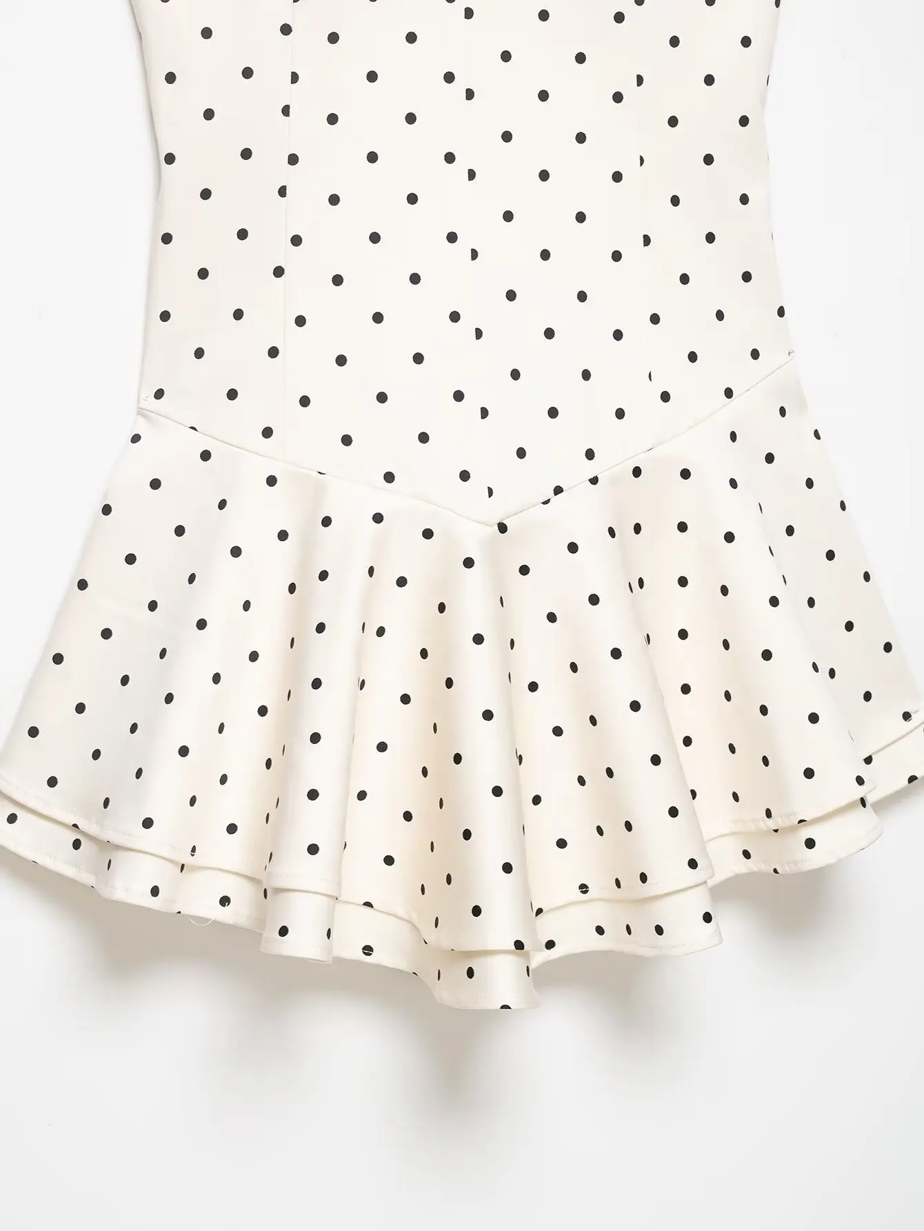 

Женское модное мини-платье HH с V-образным вырезом, плиссировкой, без рукавов, в горошек, на бретельках, на молнии, весеннее, цельное