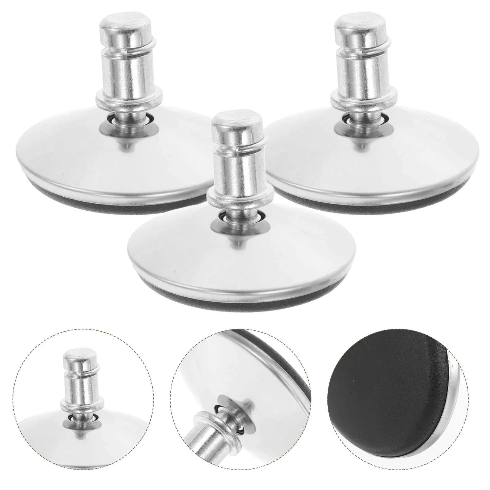5Pcs Chair Leveling Feet Adjustable Office Chair Leg Covers Heavy Duty Furniture Levelers Replacement Parts for Stability