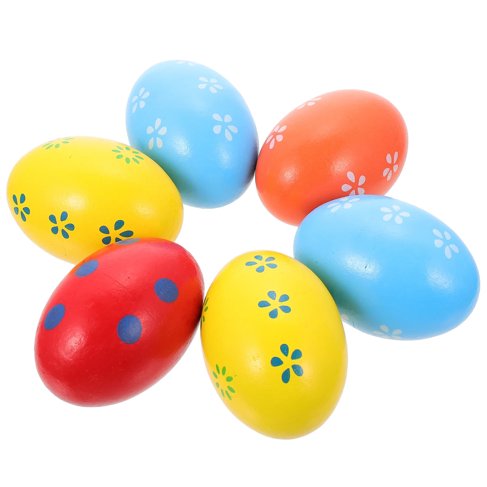 

6pcs Sand Eggs Durable Musical Toys Kids Percussion Instruments Clear Sound Baby Egg Music Perception